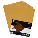 Premier Activity A4 Glitter Card - 250 gsm - Gold - 10 Sheets-Craft Paper & Card-Premier | Buy Online at Stationery Shop