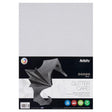 Premier Activity A4 Glitter Card - 250 gsm - Silver - 10 Sheets