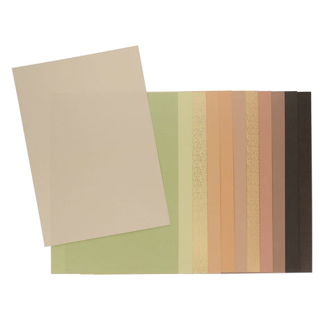 Premier Activity A4 Paper Pad - 24 Sheets - 180gsm - Shades of Gold-Craft Paper & Card-Premier | Buy Online at Stationery Shop
