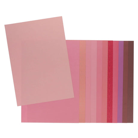Premier Activity A4 Paper Pad - 24 Sheets - 180gsm - Shades of Pink-Craft Paper & Card-Premier | Buy Online at Stationery Shop