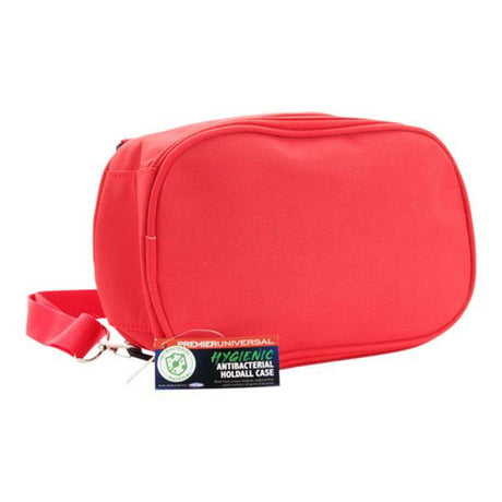 Premier Antibacterial Hygienic Holdall Case - Red | Stationery Shop UK