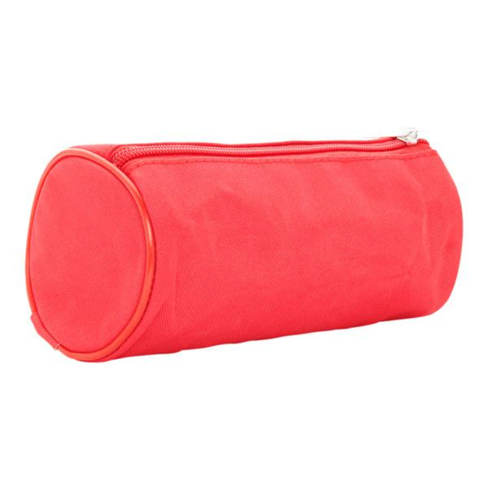 Premier Antibacterial Round Pencil Case - Red | Stationery Shop UK