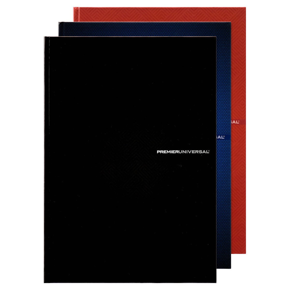 Premier Multipack | A4 Hardcover Notebook - 160 Pages - Bold - Pack of 5-A4 Notebooks-Premier|StationeryShop.co.uk