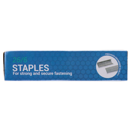 Premier Office 26/6 Staples - Box of 5000