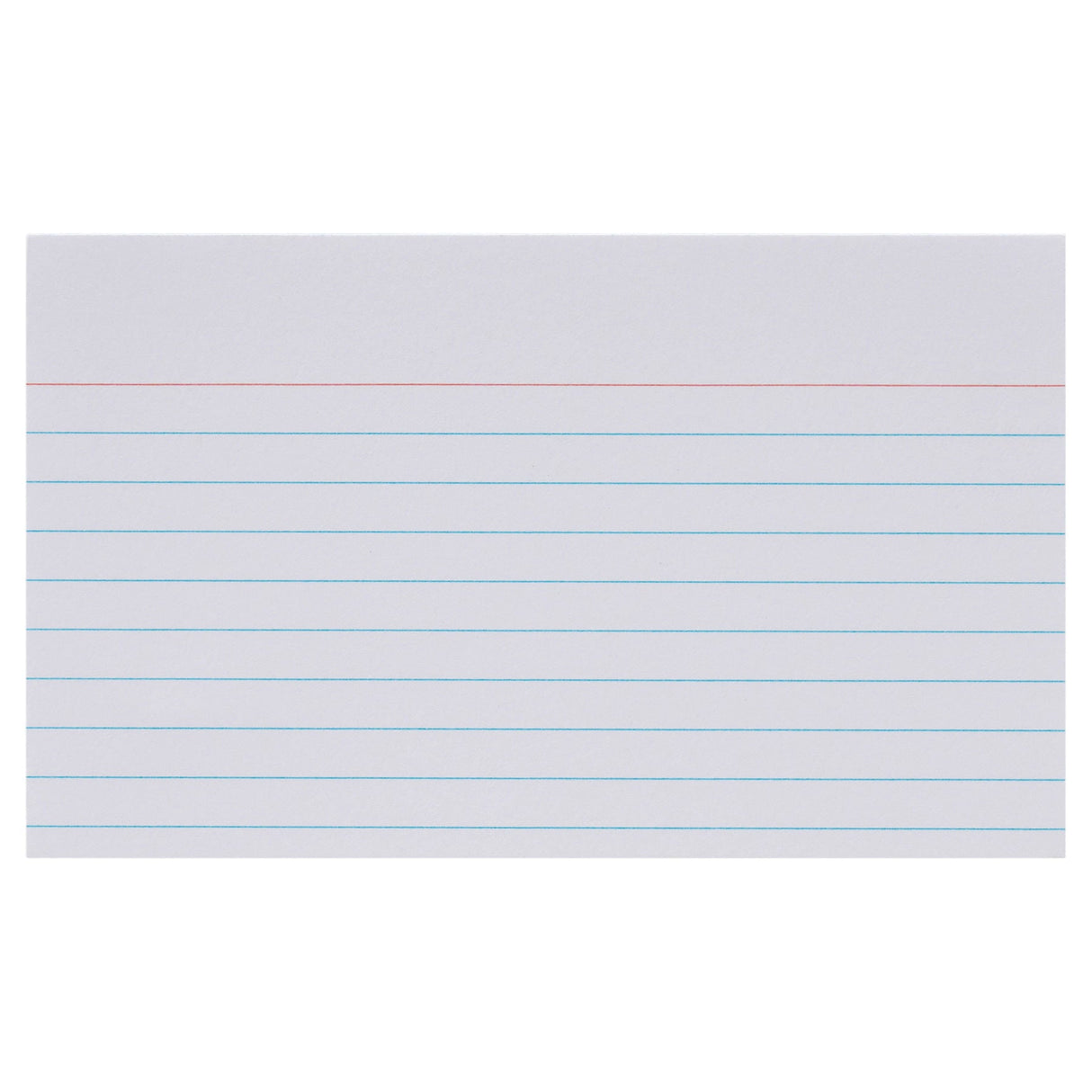 Premier Office 5 x 3 Ruled Record Cards - White - Pack of 100-Index Cards & Boxes-Premier Office | Buy Online at Stationery Shop