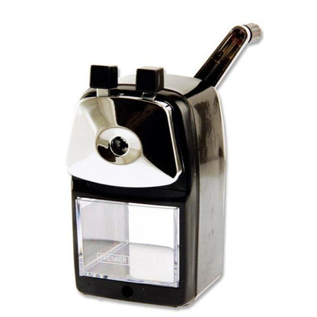 Premier Office Table Top Pencil Sharpener - Black