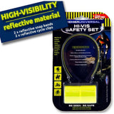 Premier Universal Hi-viz Reflective Bicycle Safety Set - 3 Pieces | Stationery Shop UK