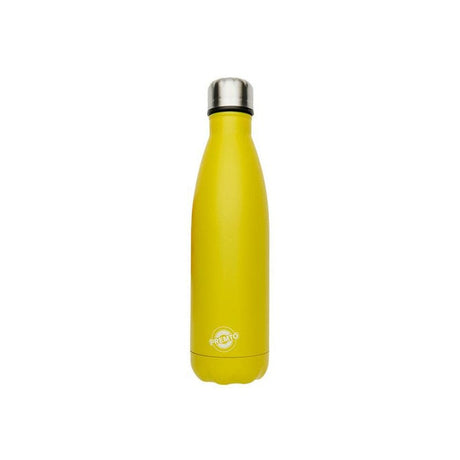 Premto 500ml Stainless Steel Water Bottle - Sunshine Yellow | Stationery Shop UK
