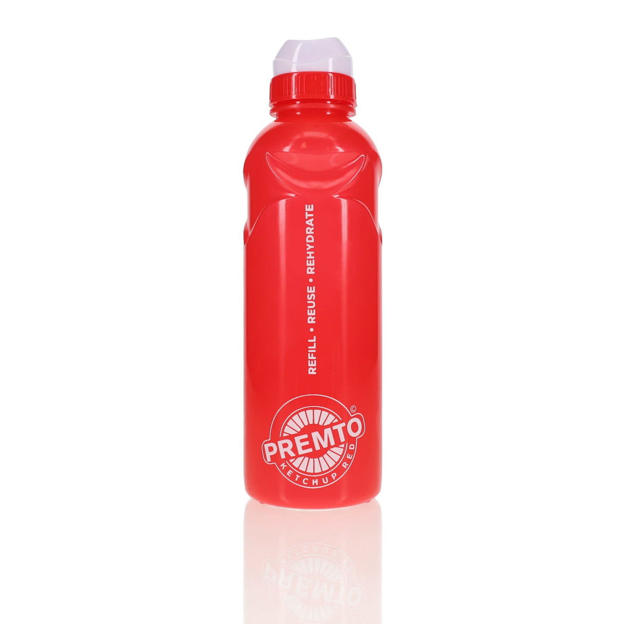 Premto 500ml Stealth Bottle - Ketchup Red | Stationery Shop UK