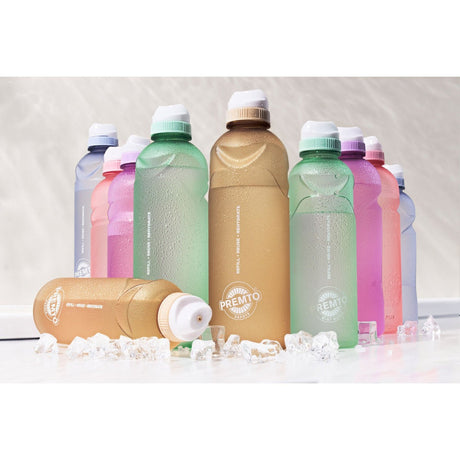 Premto 500ml Stealth Soft Touch Bottle - Pastel - Mint Magic