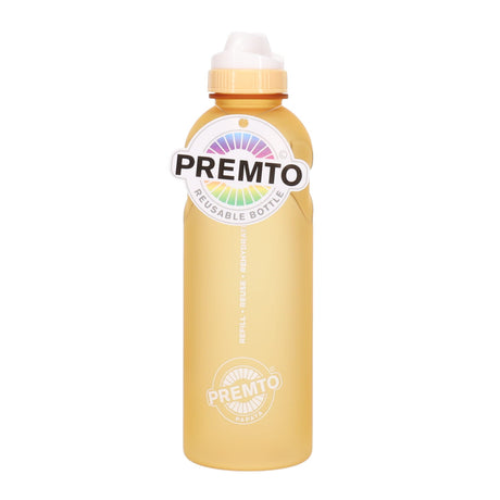 Premto 500ml Stealth Soft Touch Bottle - Pastel - Papaya | Stationery Shop UK