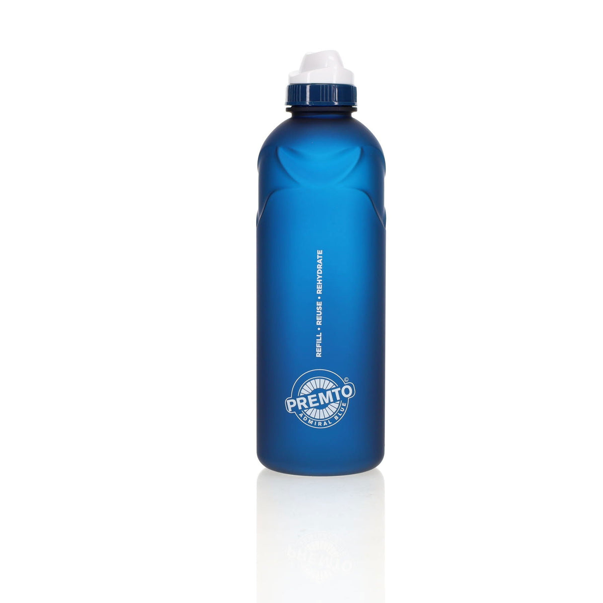 Premto 750ml Stealth Soft Touch Bottle - Admiral Blue | Stationery Shop UK