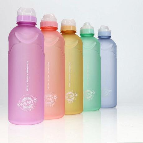 Premto 750ml Stealth Soft Touch Bottle - Pastel - Mint Magic