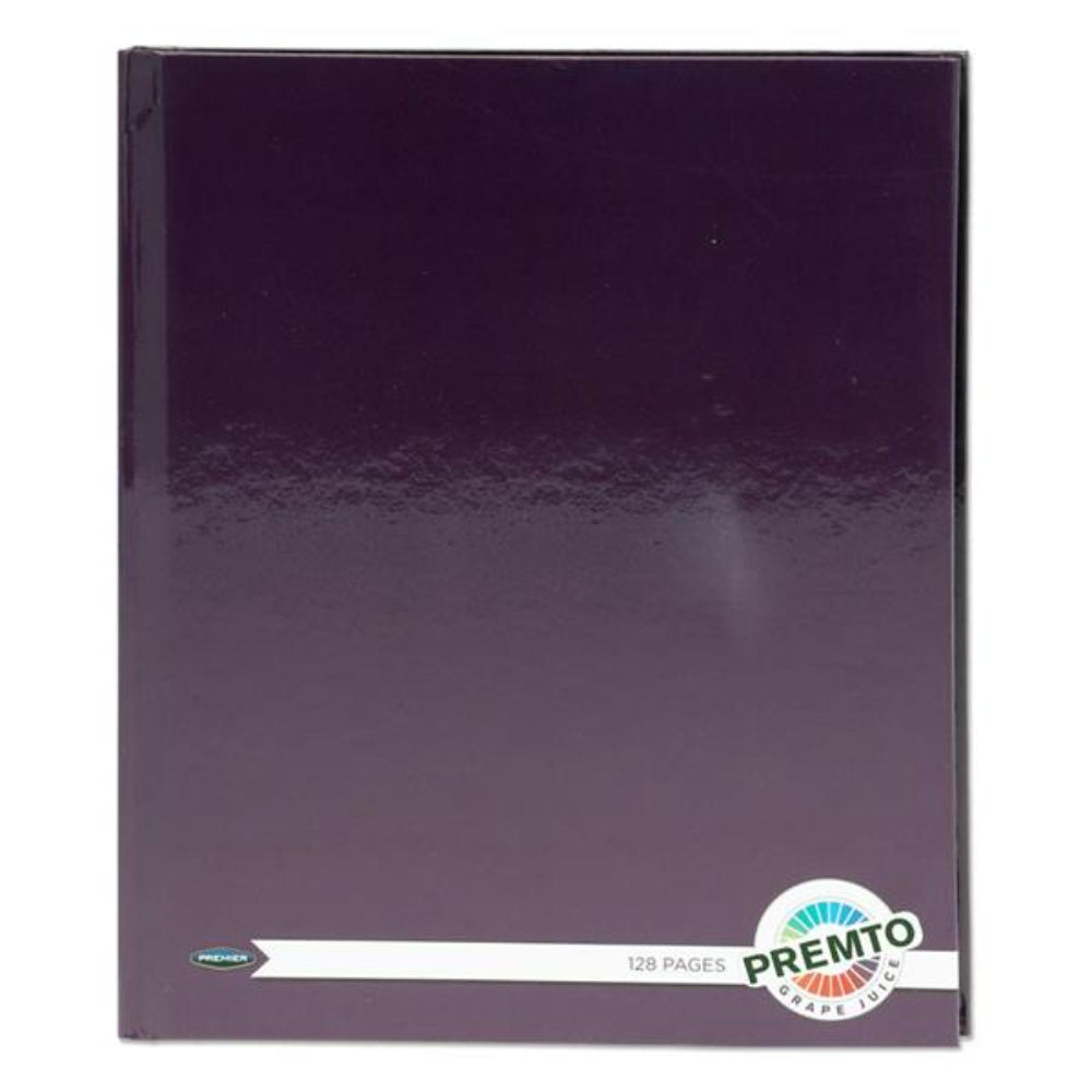 Premto 9x7 Hardcover Notebook - 128 Pages - Grape Juice | Stationery Shop UK