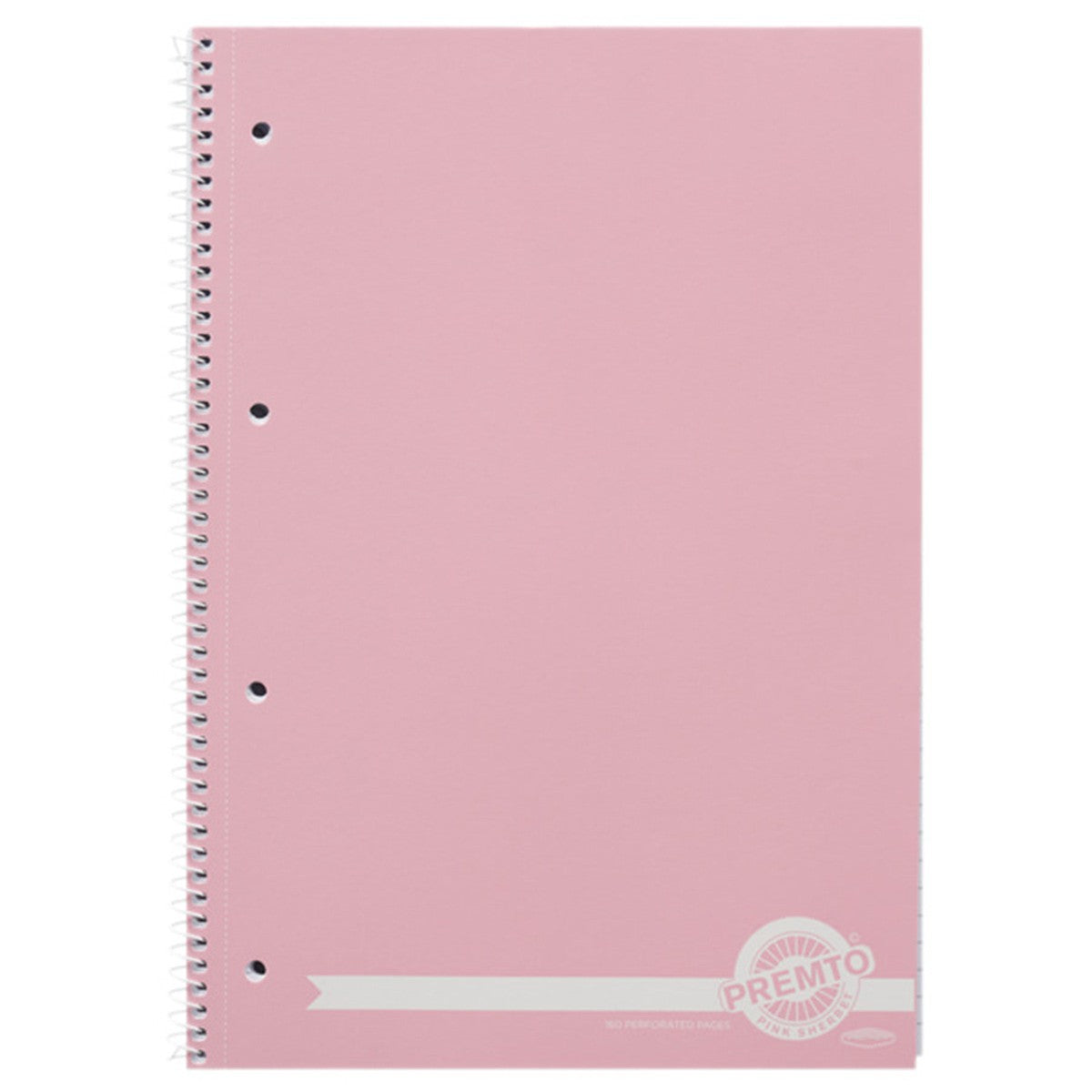 Premto A4 160Pg Spiral Notebook Pastel - Pack of 5