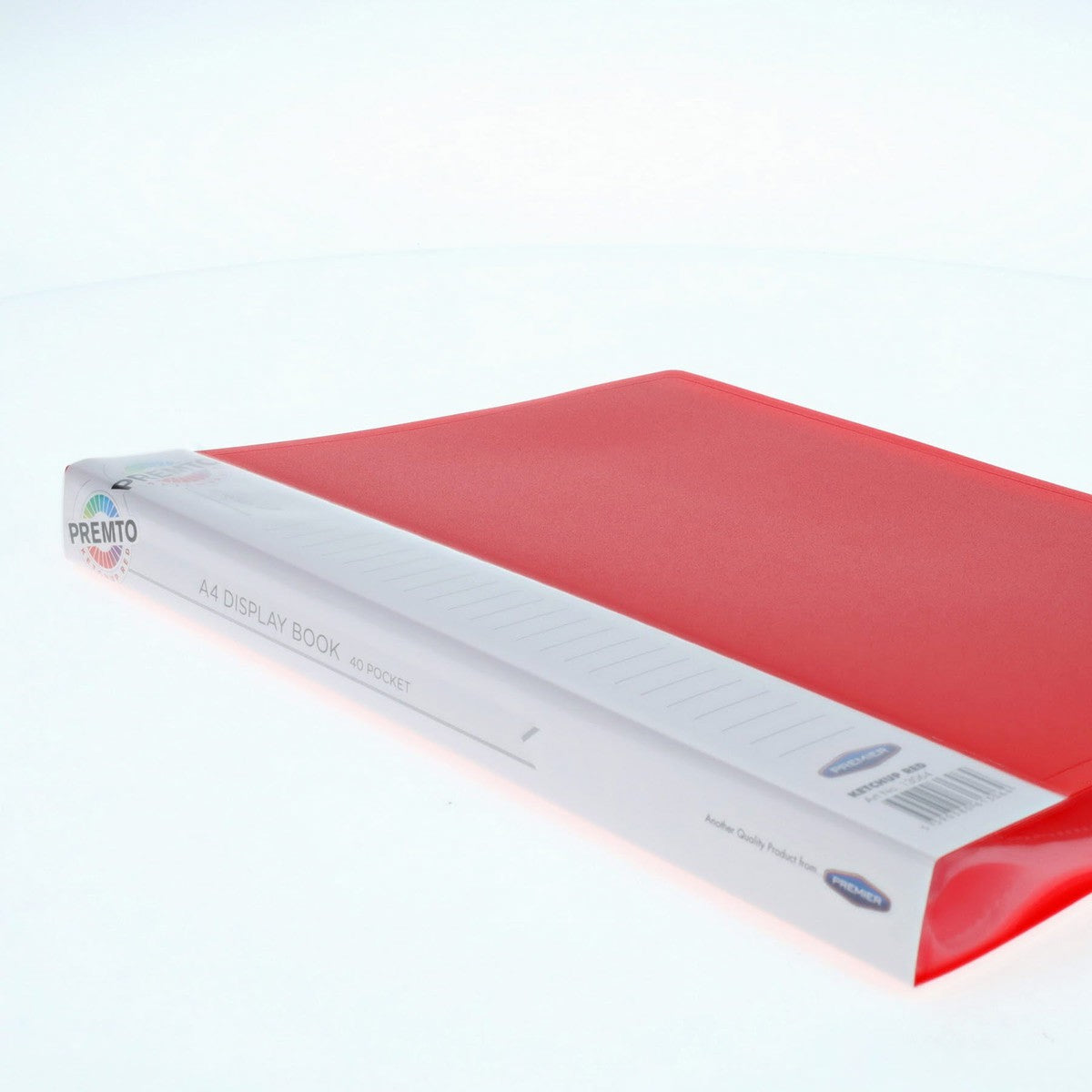 Premto A4 40 Pocket Display Book - Ketchup Red