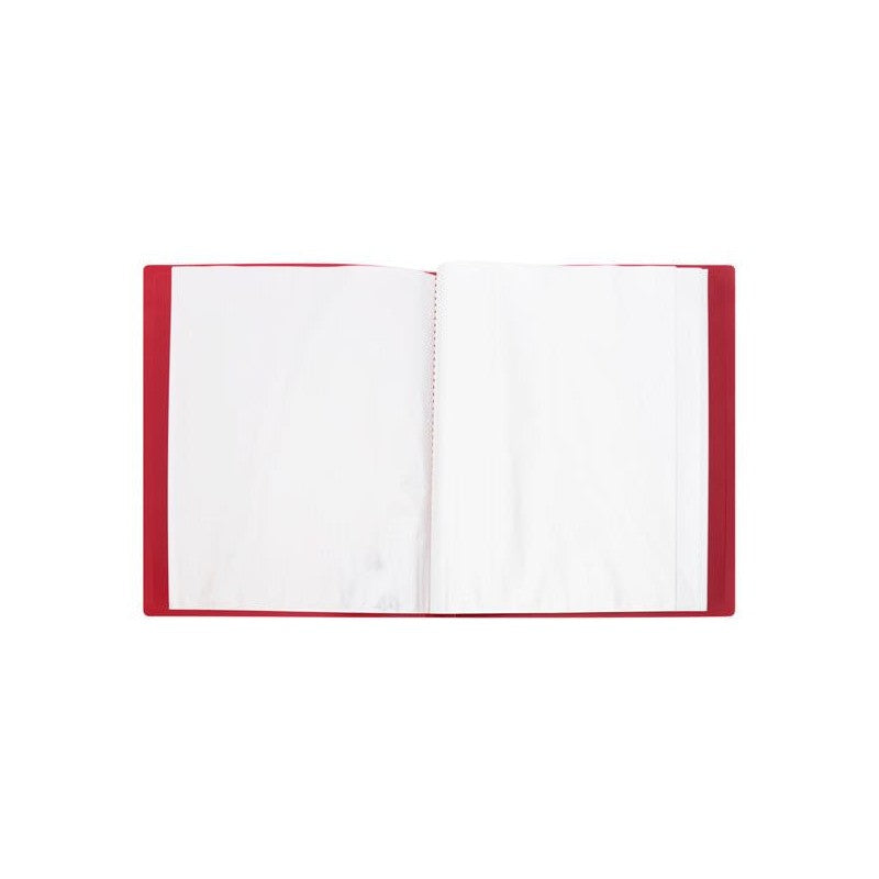 Premto A4 40 Pocket Display Book - Rhubarb | Stationery Shop UK