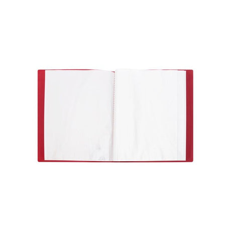 Premto A4 40 Pocket Display Book - Rhubarb-Display Books-Premto|StationeryShop.co.uk