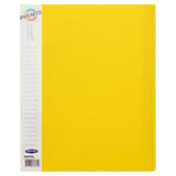 Premto A4 40 Pocket Display Book - Sunshine Yellow-Display Books-Premto|StationeryShop.co.uk
