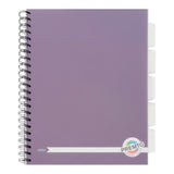 Premto A4 5 Subject Project Book - 250 Pages - Grape Juice Purple | Stationery Shop UK