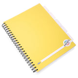 Premto A4 5 Subject Project Book - 250 Pages - Sunshine Yellow-Subject & Project Books-Premto|StationeryShop.co.uk