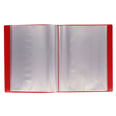 Premto A4 60 Pockets Display Book - Ketchup Red