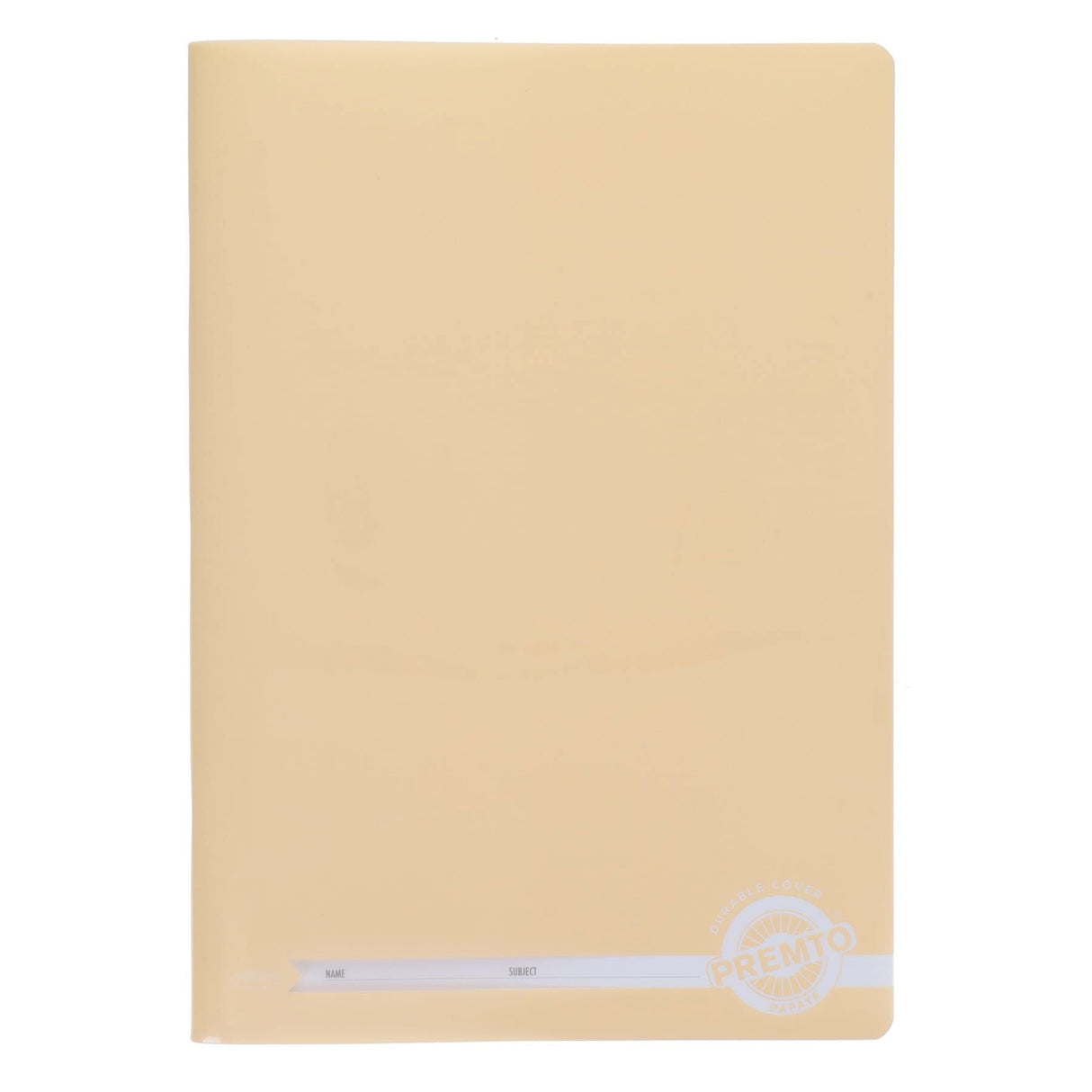 Premto A4 Durable Cover Manuscript Book - 160 Pages - Pastel Papaya | Stationery Shop UK