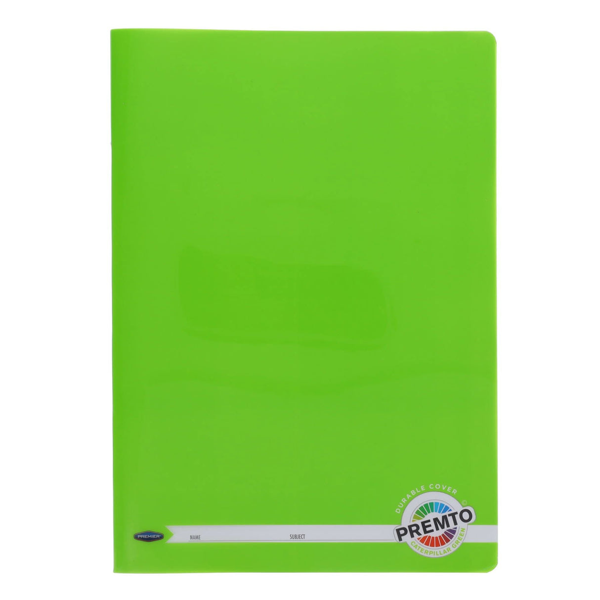 Premto A4 Durable Cover Manuscript Book S1 - 120 Pages - Caterpillar Green-Manuscript Books-Premto|StationeryShop.co.uk