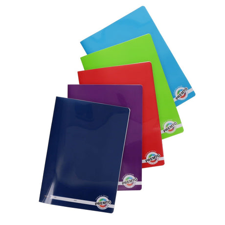 Premto A4 Durable Cover Manuscript Book S1 - 120 Pages - Printer Blue