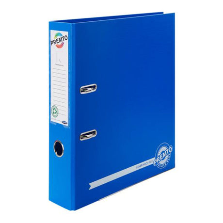 Premto A4 Lever Arch File - Printer Blue | Stationery Shop UK