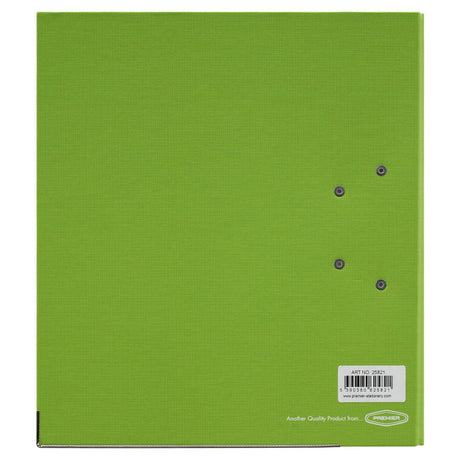 Premto A4 Lever Arch File S-2 - Caterpillar Green