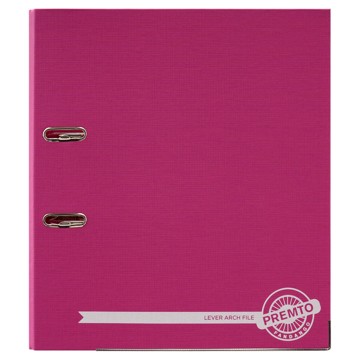 Premto A4 Lever Arch File S-2 - Fandango Pink | Stationery Shop UK