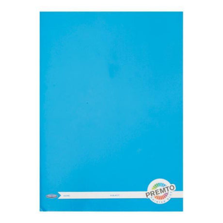 Premto A4 Manuscript Book - 120 Pages - Printer Blue | Stationery Shop UK