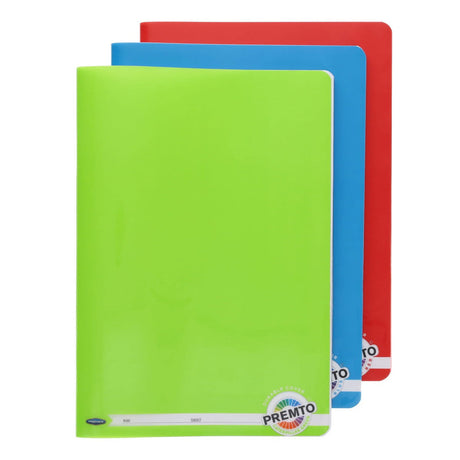 Premto A4 Multipack | Durable Cover Manuscript Book - 160 Pages - - Pack of 3