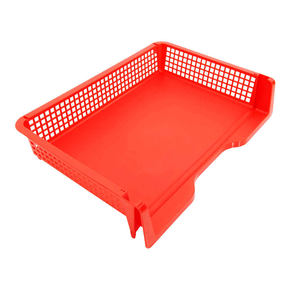 Premto A4 Paper Tray - Landscape Ketchup Red | Stationery Shop UK