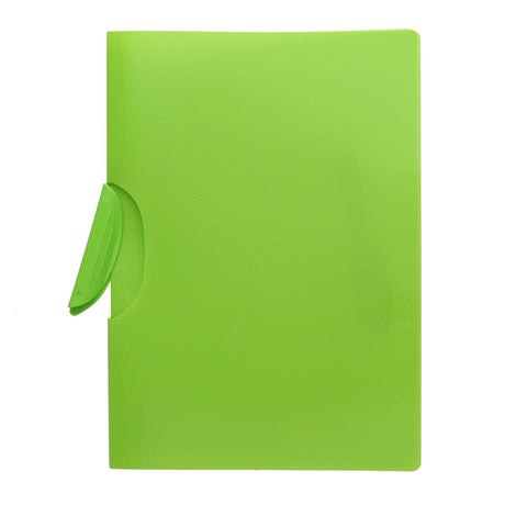 Premto A4 Presentation Folder with Swing Clip - Caterpiller Green | Stationery Shop UK