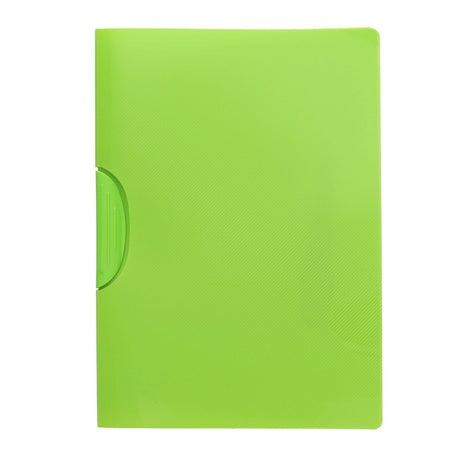 Premto A4 Presentation Folder with Swing Clip - Caterpiller Green | Stationery Shop UK