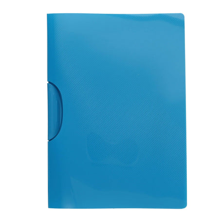 Premto A4 Presentation Folder with Swing Clip - Printer Blue | Stationery Shop UK