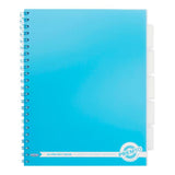 Premto A4 Project Book - 250 Pages - Neon - Bluebird Blue | Stationery Shop UK
