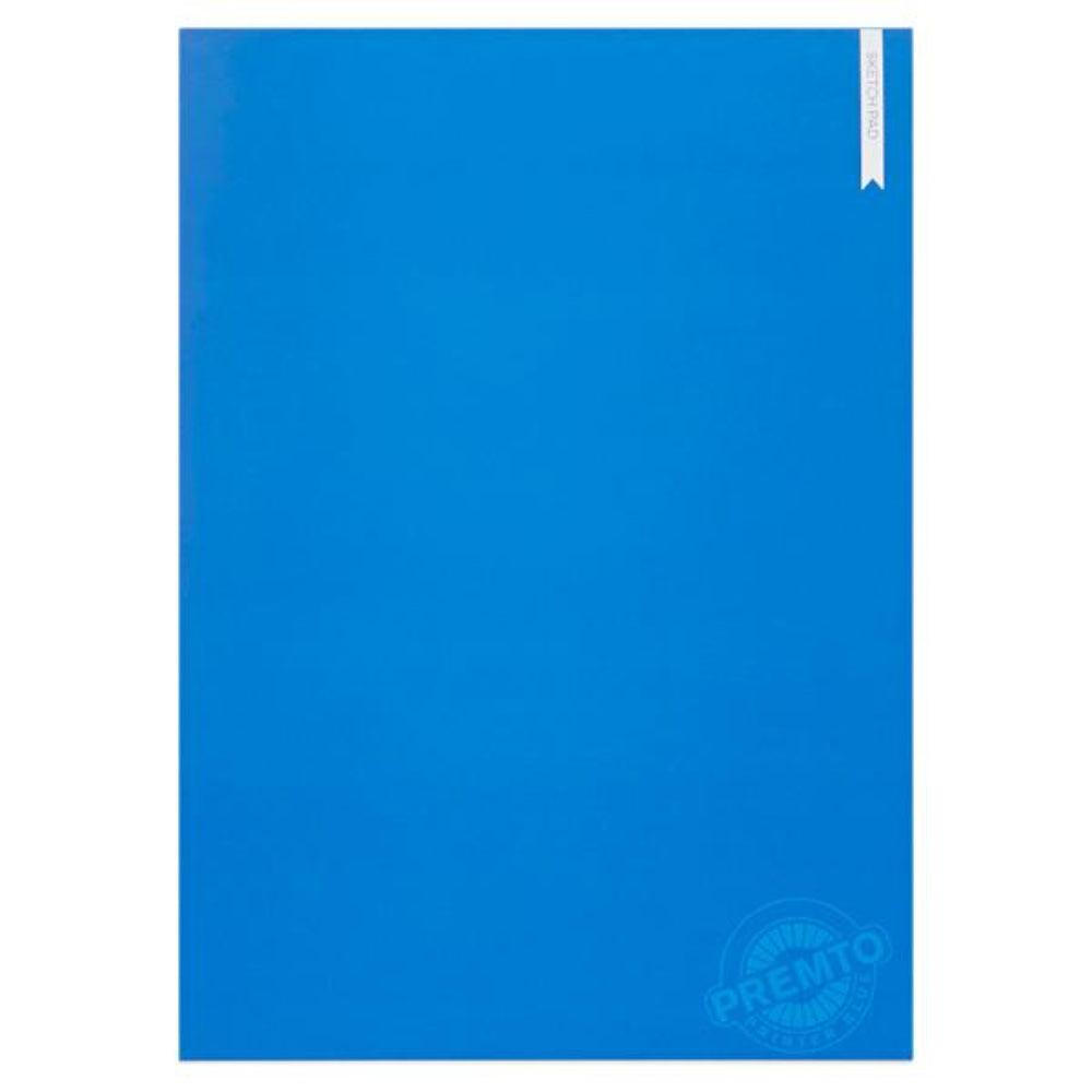 Premto A4 Sketch Pad 30 Sheets - Printer Blue | Stationery Shop UK