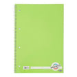 Premto A4 Spiral Notebook - 160 Pages - Caterpillar Green