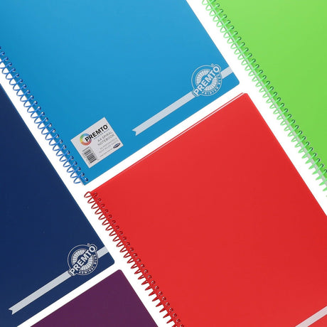 Premto A4 Spiral Notebook PP - 160 Pages - Admiral Blue