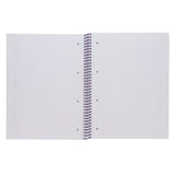 Premto A4 Spiral Notebook PP - 160 Pages - Grape Juice-A4 Notebooks-Premto|StationeryShop.co.uk