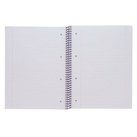 Premto A4 Spiral Notebook PP - 160 Pages - Printer Blue | Stationery Shop UK