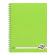 Premto A4 Wiro Notebook PP - 200 Pages - Caterpillar Green