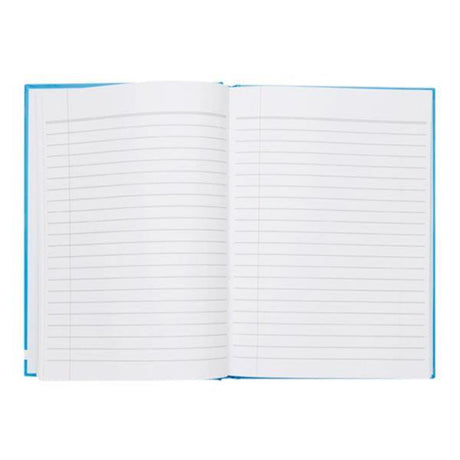 Premto A5 Hardcover Notebook - 160 Pages - Printer Blue | Stationery Shop UK