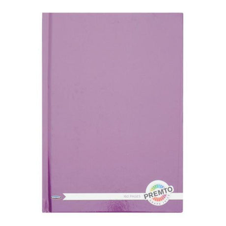 Premto A5 Hardover Notebook - 160 Pages - Grape Juice Purple-A5 Notebooks-Premto|StationeryShop.co.uk