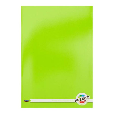 Premto A5 Notebook - 80 Pages - Caterpillar Green | Stationery Shop UK