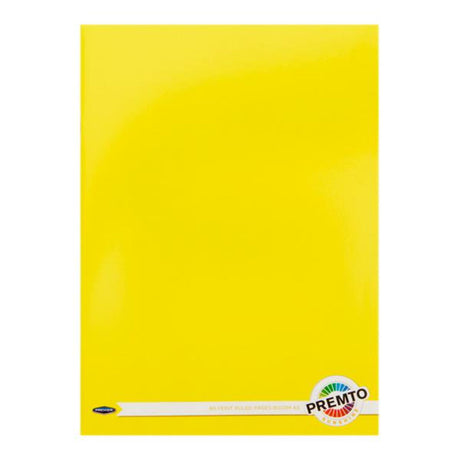 Premto A5 Notebook - 80 Pages - Sunshine Yellow | Stationery Shop UK