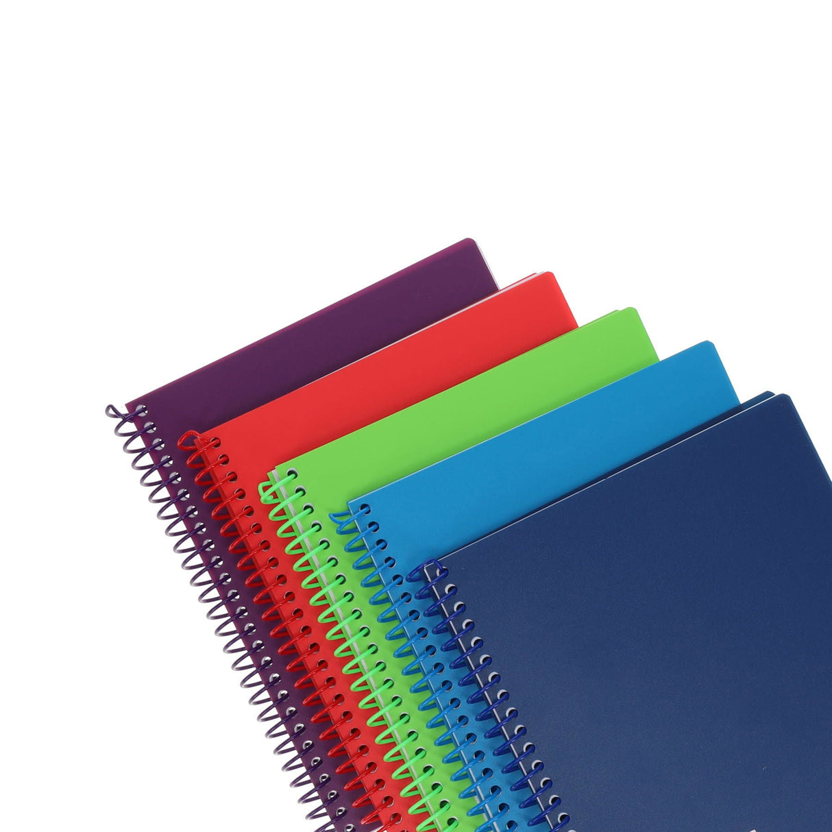 Premto A5 Spiral Notebook PP - 160 Pages - Pack of 5